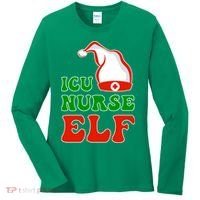 ICU Nurse Elf Women's Long Sleeve Shirt thumb 0