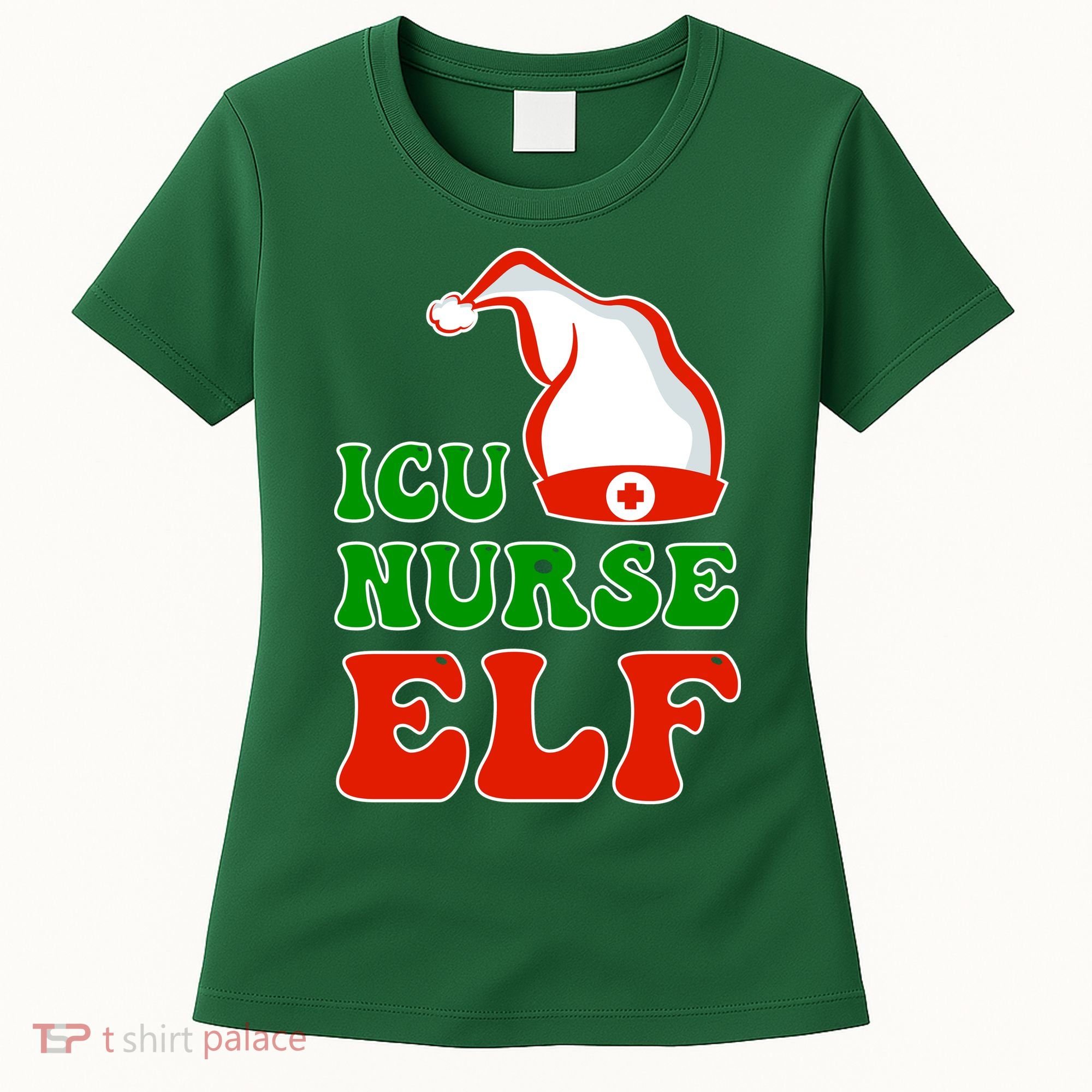 ICU Nurse Elf Women's T-Shirt
