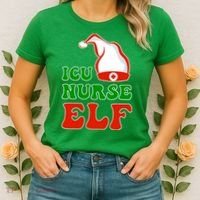 ICU Nurse Elf Women's T-Shirt thumb 2