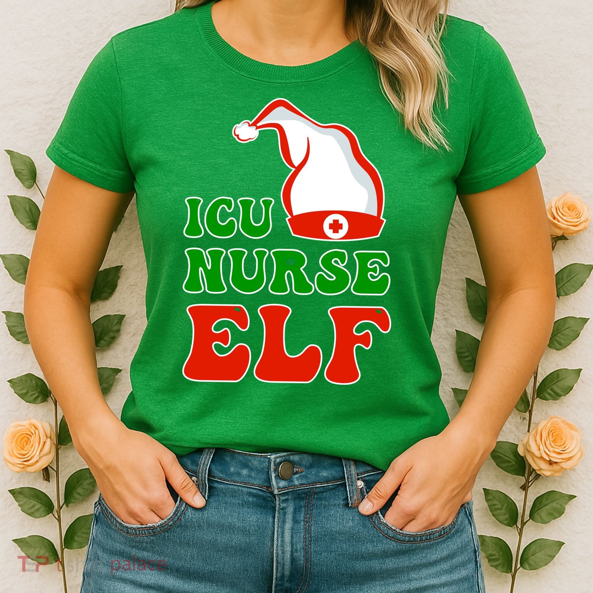 ICU Nurse Elf Women's T-Shirt