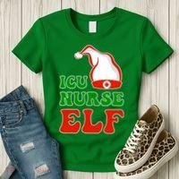 ICU Nurse Elf Women's T-Shirt thumb 3