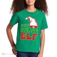 ICU Nurse Elf Kids T-Shirt thumb 2