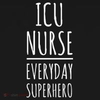 ICU Nurse Everyday Superhero National Nurses Day Women's Hoodie thumb 2