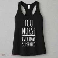 ICU Nurse Everyday Superhero National Nurses Day Women's Tank Top thumb 3