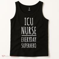 ICU Nurse Everyday Superhero National Nurses Day Tank Top thumb 2
