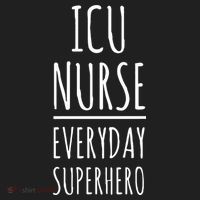 ICU Nurse Everyday Superhero National Nurses Day Golf Towel thumb 3