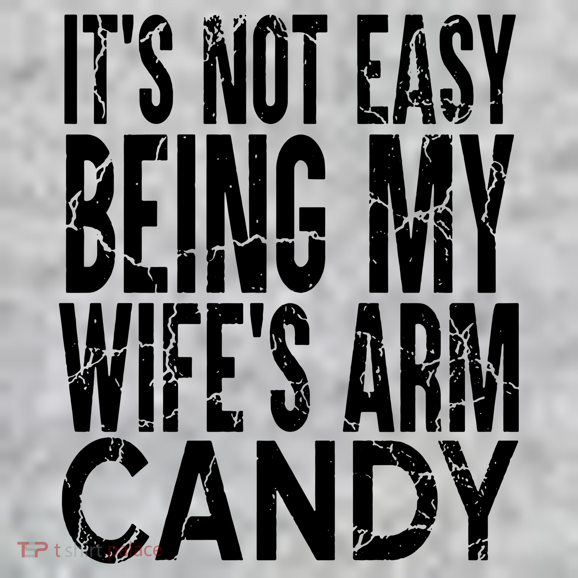 Its Not Easy Being My Wifes Arm Candy The Baniff Cuffed Pom Beanie