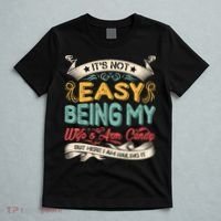 Its Not Easy Being My Wifes Arm Candy But Here I Am Nailin T-Shirt thumb 5