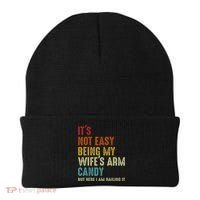 It's Not Easy Being My Wife's Arm Candy Beanie thumb 0
