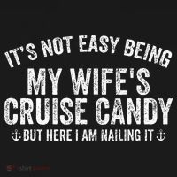 ItS Not Easy Being My WifeS Cruise Candy But Here I Am Women's Hoodie thumb 2