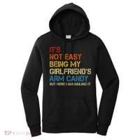 It's Not Easy Being My Girlfriend's Arm Candy Retro Women's Hoodie thumb 0