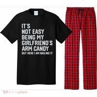 It's Not Easy Being My Girlfriend's Arm Candy Fathers Day Pajama Set thumb 0