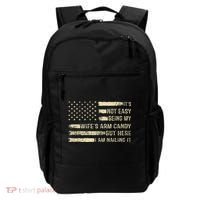 Its Not Easy Being My Wifes Arm Candy Funny Husband Backpack thumb 0
