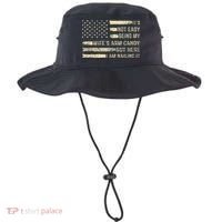 Its Not Easy Being My Wifes Arm Candy Funny Husband Bucket Hat thumb 0