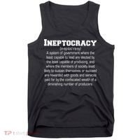 Ineptocracy Definition Tank Top thumb 0