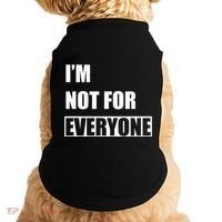 Im Not For Everyone Funny Anti Social Doggie Tank thumb 0