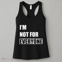 Im Not For Everyone Funny Anti Social Women's Tank Top thumb 3