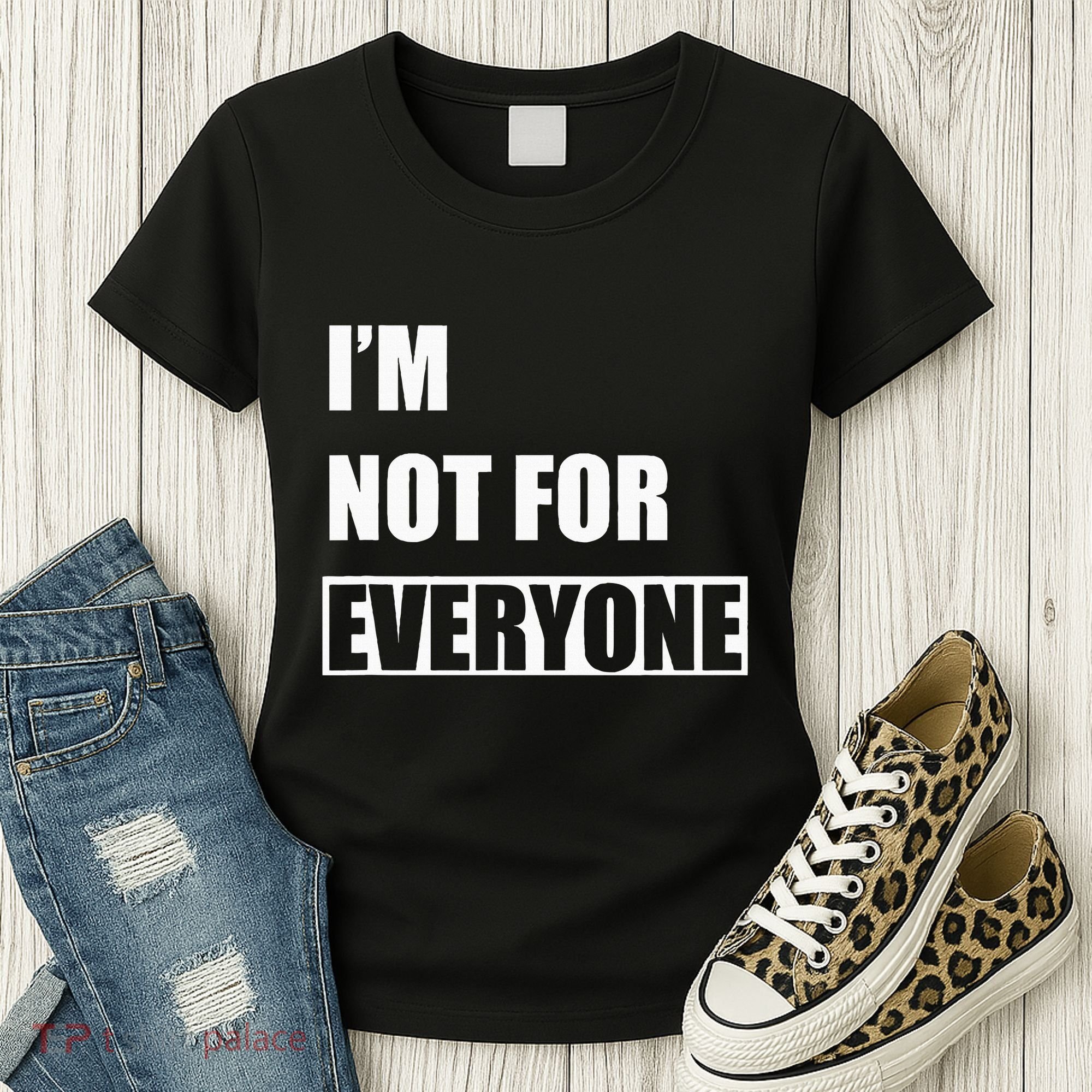 Im Not For Everyone Funny Anti Social Women's T-Shirt