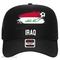 Iraq National Football Soccer Team Flag Hat thumb 0