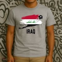 Iraq National Football Soccer Team Flag T-Shirt thumb 3