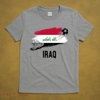 Iraq National Football Soccer Team Flag T-Shirt thumb 5