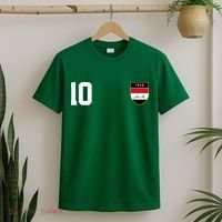 Iraq Nation Football Soccer 10 Jersey T-Shirt thumb 2