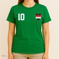 Iraq Nation Football Soccer 10 Jersey T-Shirt thumb 4