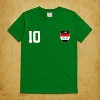 Iraq Nation Football Soccer 10 Jersey T-Shirt thumb 5