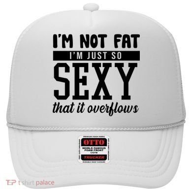 I'm Not Fat I'm Just So Sexy That It Overflows Funny Hat