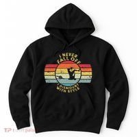 I Never Fall Off I Dismount With Style One Wheel Owner Float Hoodie thumb 0