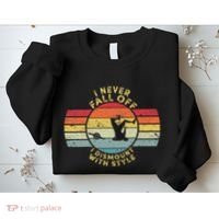 I Never Fall Off I Dismount With Style One Wheel Owner Float Sweatshirt thumb 2