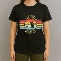 I Never Fall Off I Dismount With Style One Wheel Owner Float T-Shirt thumb 4