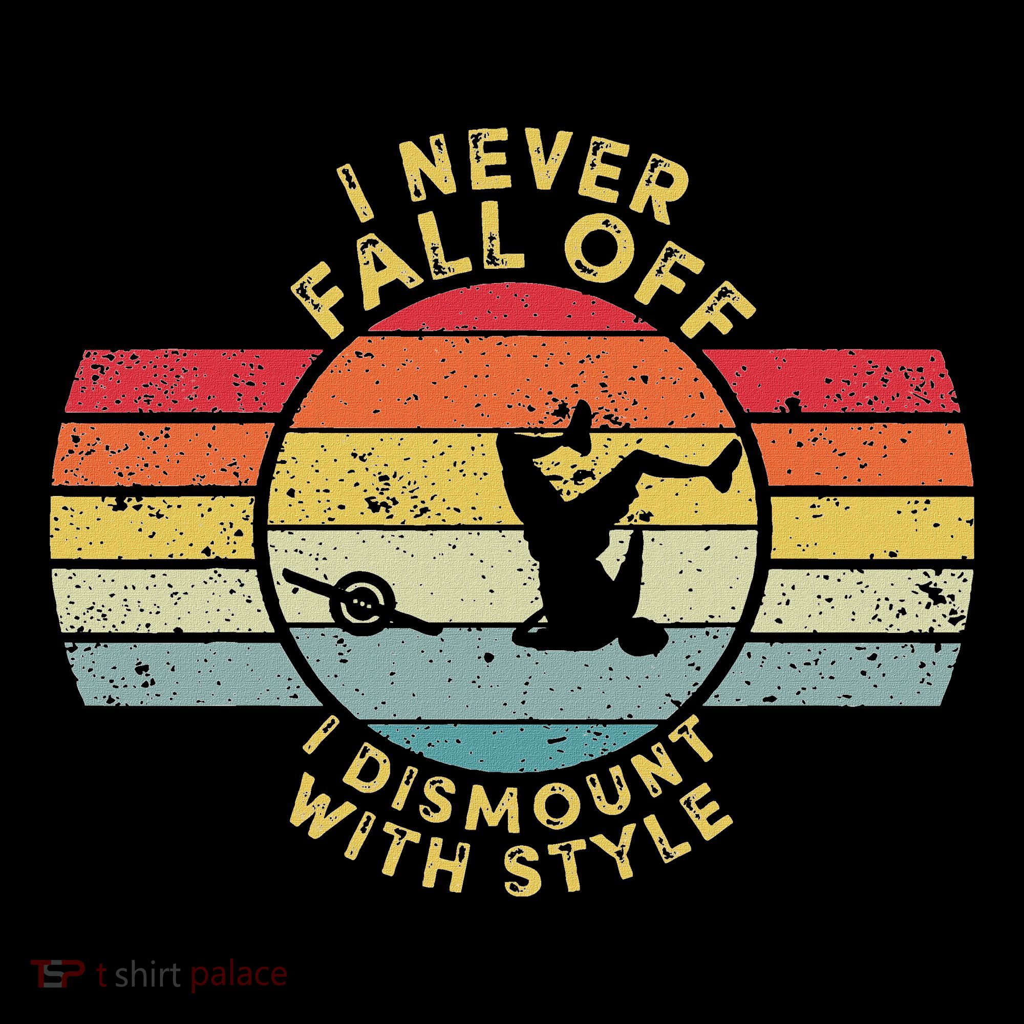 I Never Fall Off I Dismount With Style One Wheel Owner Float Mousepad