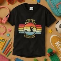 I Never Fall Off I Dismount With Style One Wheel Owner Float Kids T-Shirt thumb 3