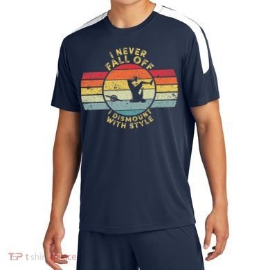 I Never Fall Off I Dismount With Style One Wheel Owner Float Soccer Jersey