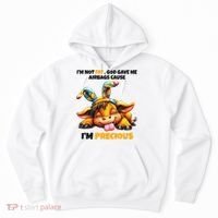 IM Not Fat God Gave Me Airbags Cause IM Precious Hoodie thumb 0