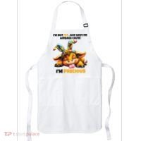 IM Not Fat God Gave Me Airbags Cause IM Precious Apron thumb 0