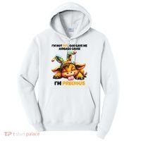 IM Not Fat God Gave Me Airbags Cause IM Precious Tall Hoodie thumb 0