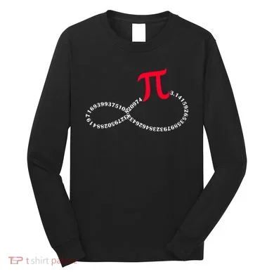 Infinite PI Numbers Long Sleeve Shirt