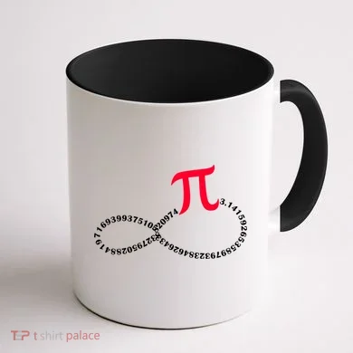 Infinite PI Numbers Coffee Mug back