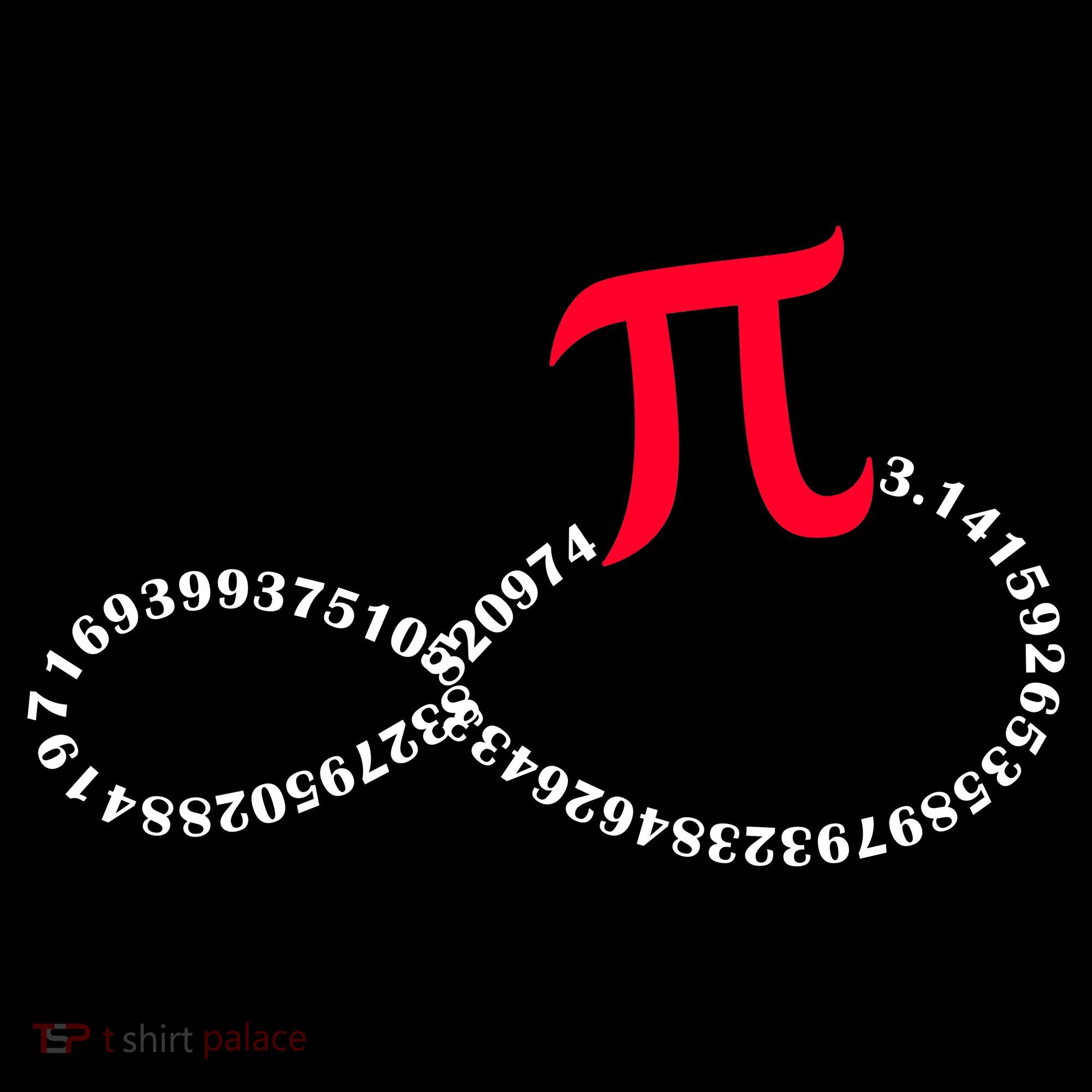 Infinite PI Numbers Women's T-Shirt