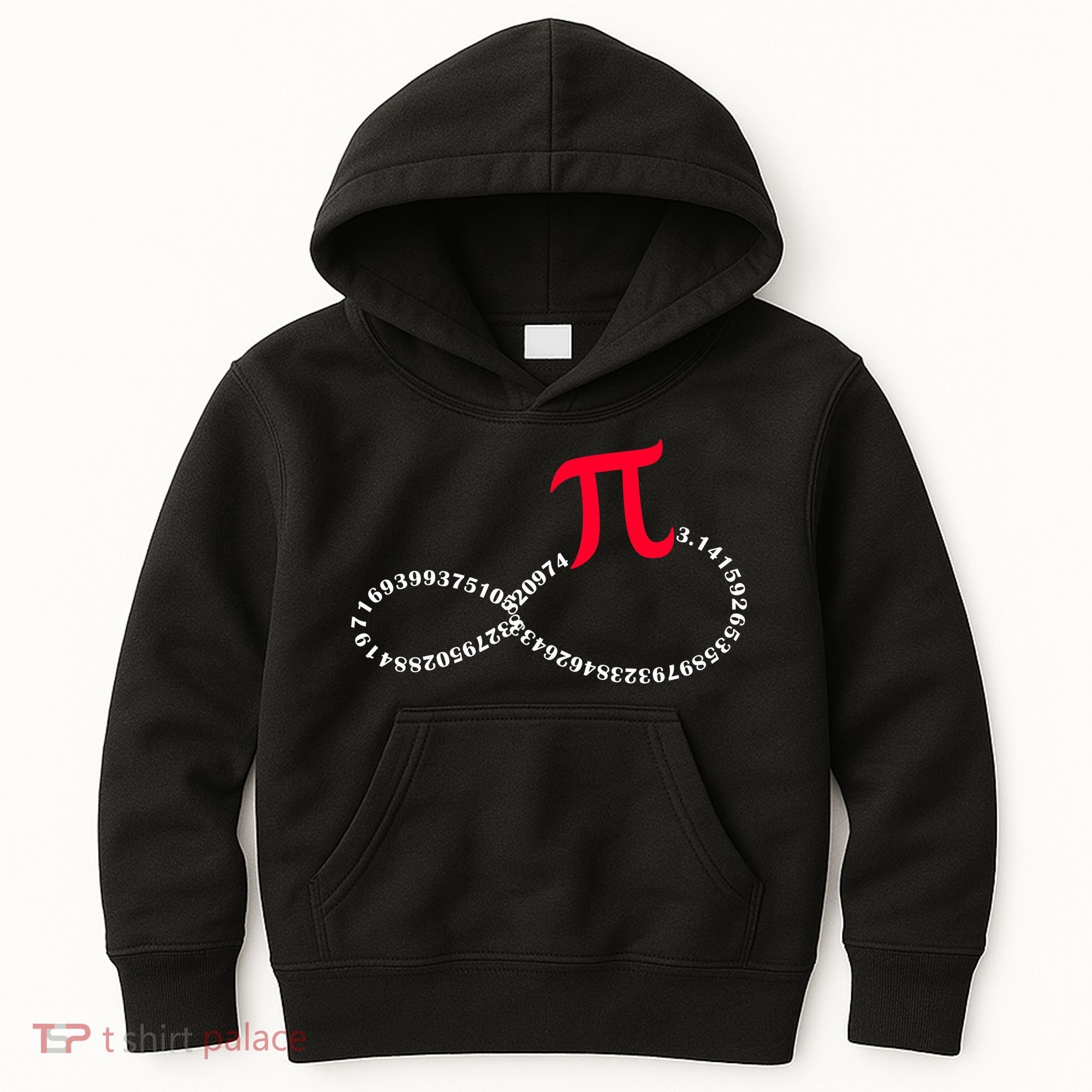 Infinite PI Numbers Kids Hoodie
