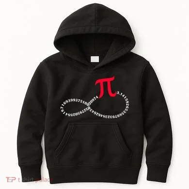 Infinite PI Numbers Kids Hoodie