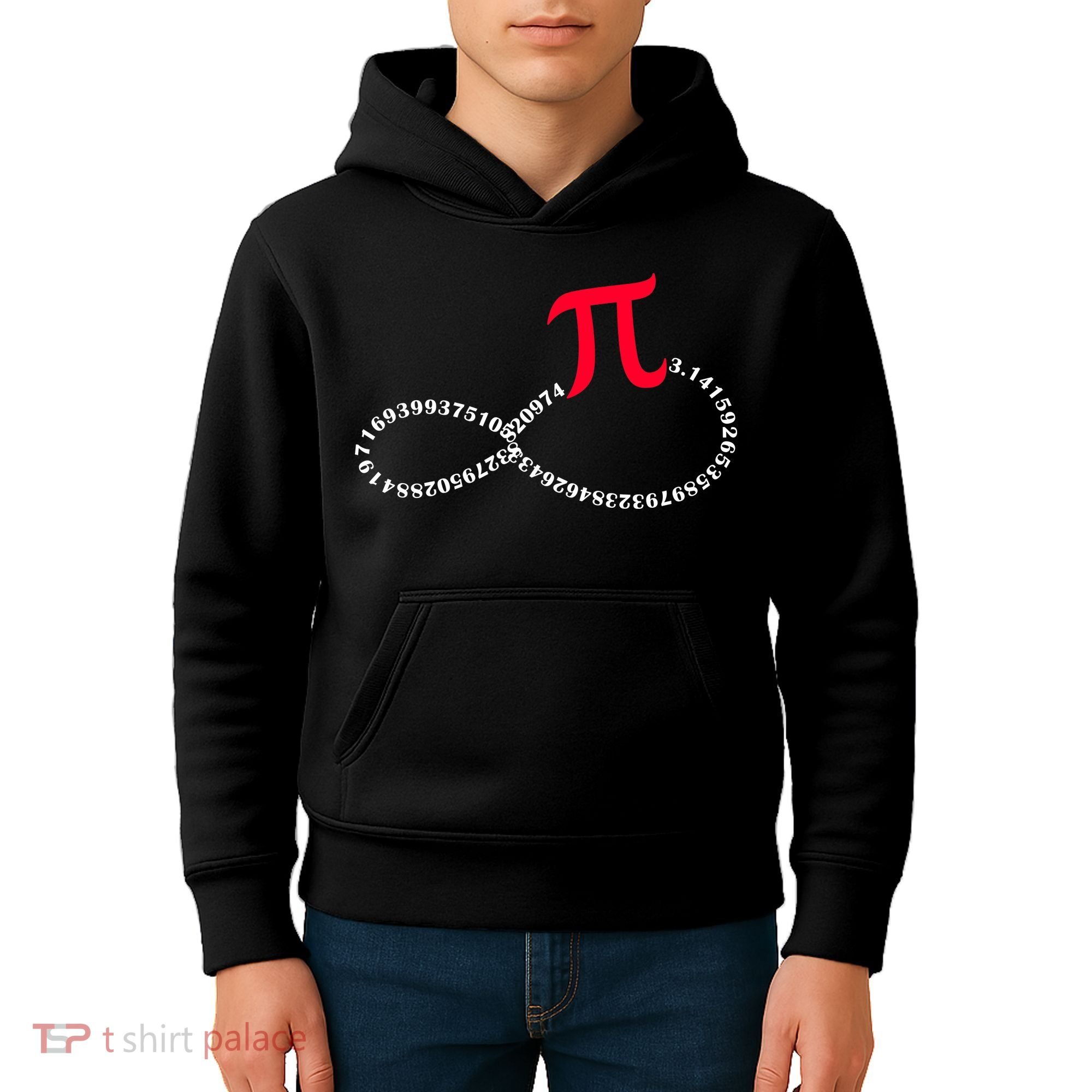 Infinite PI Numbers Kids Hoodie