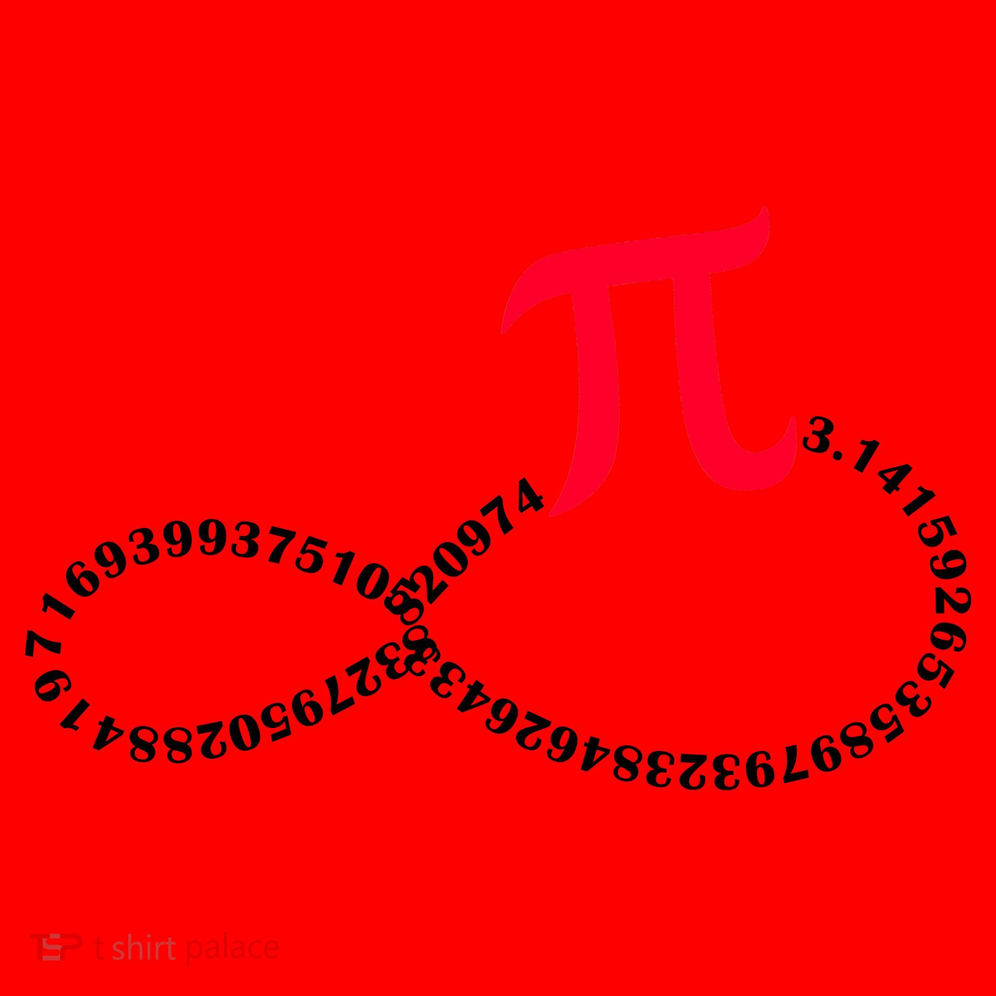 Infinite PI Numbers Santa Hat