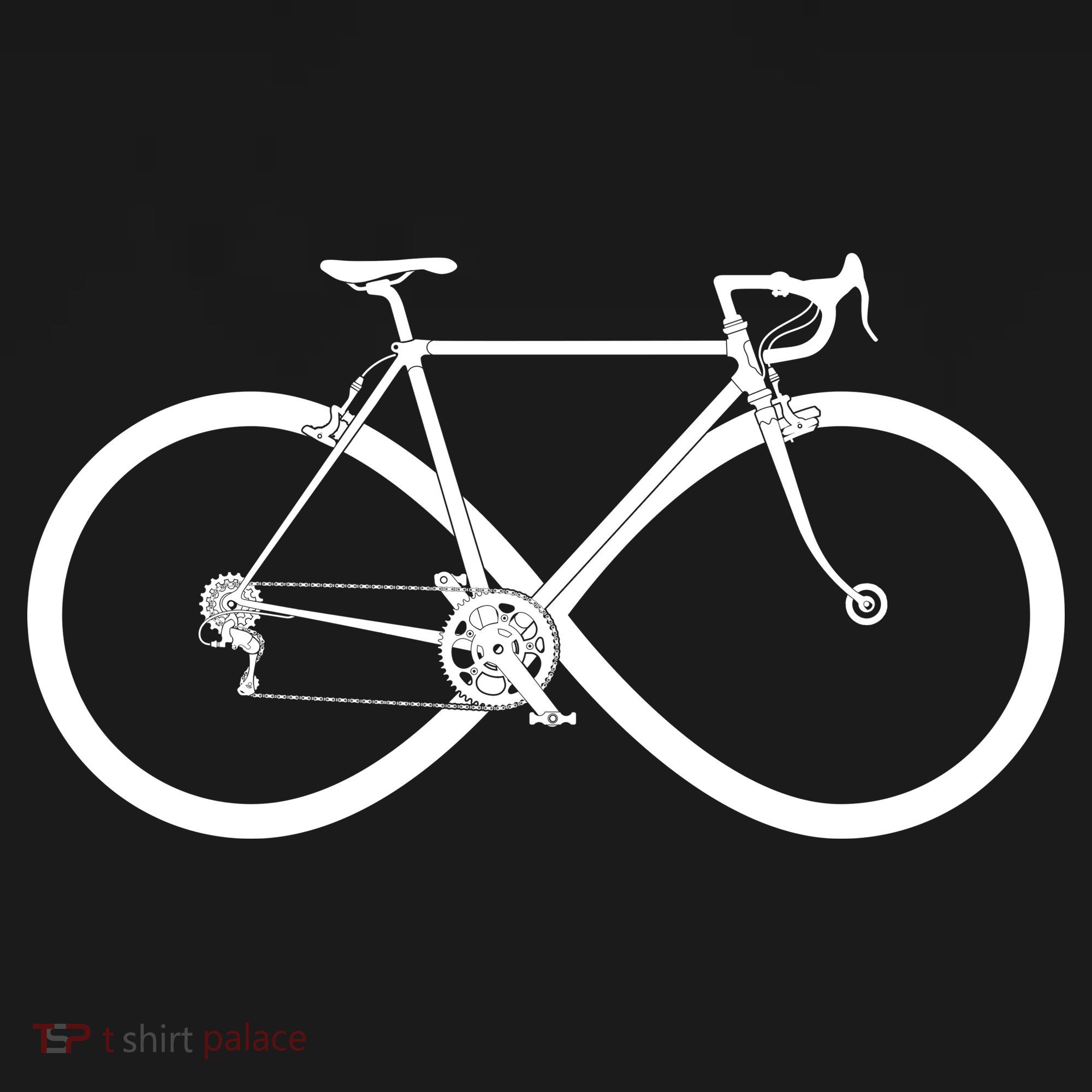 Infinity Bike Love Ornament