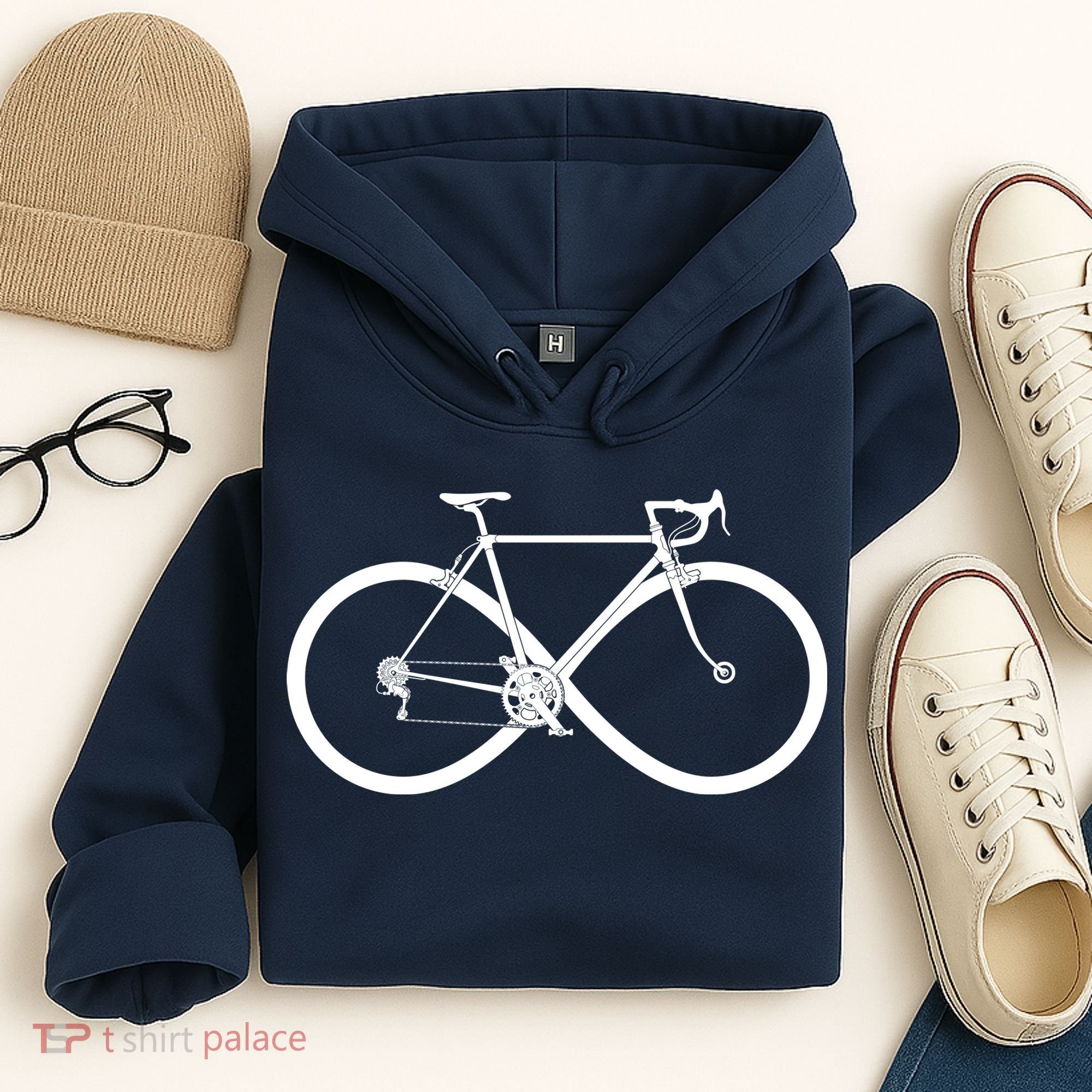 Infinity Bike Love Hoodie