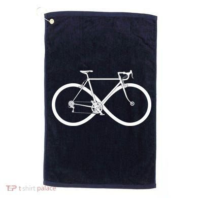 Infinity Bike Love Golf Towel
