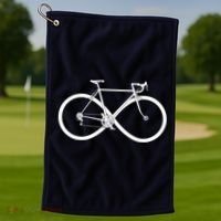 Infinity Bike Love Golf Towel thumb 1