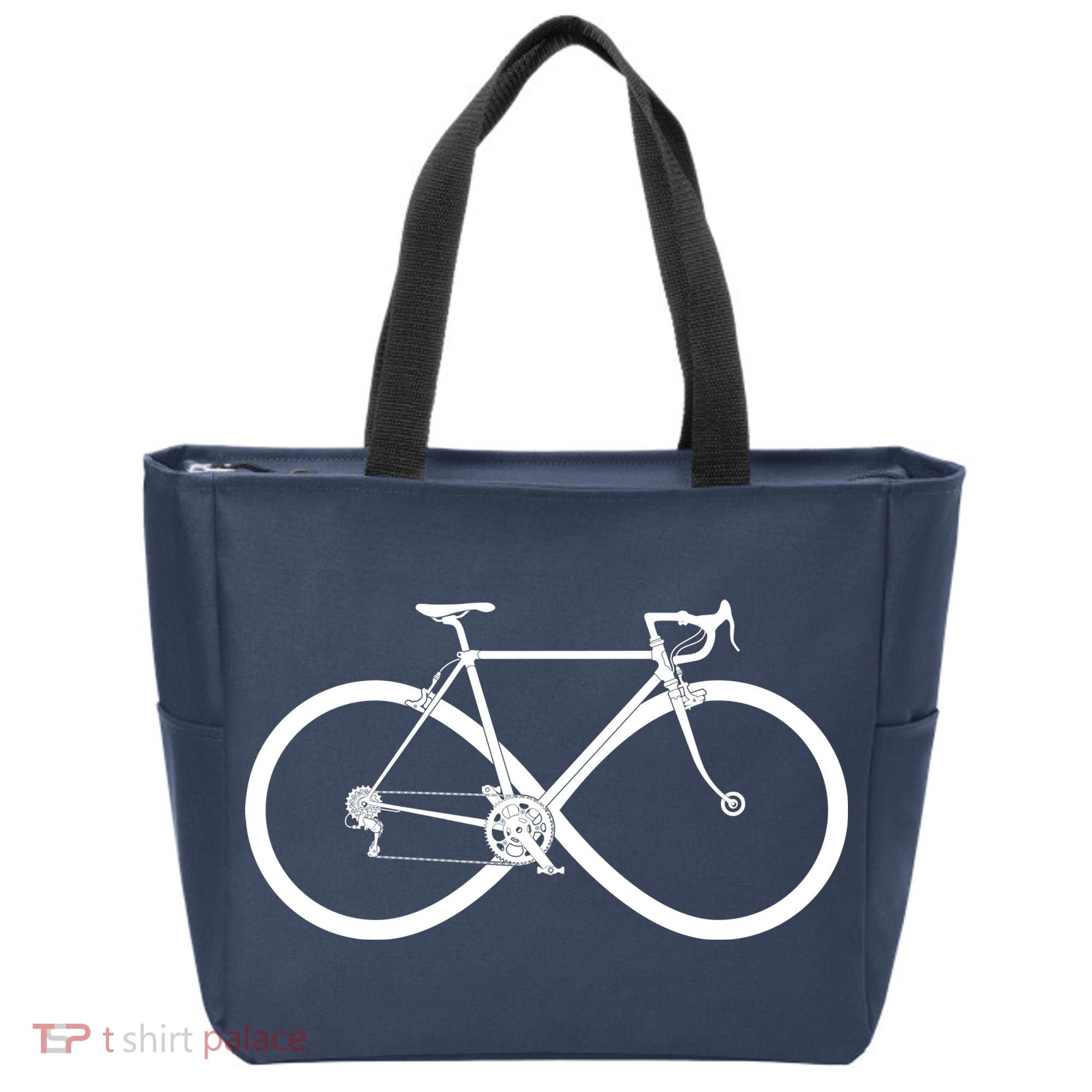 Infinity Bike Love Tote Bag